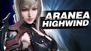 Aerial combat with Aranea Highwind - Final Fantasy XV