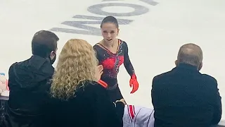 Камила Валиева. Bolero. Тренировка ПП 27.11.2021 Ростелеком | Kamila Valieva FP practice. Rostelecom