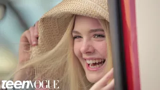 Elle Fanning Talks About Working with Angelina Jolie on 'Maleficent' – Teen Vogue’s The Cover