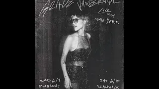 Grace is performing in New York City June 7th and 10th in two intimate performances