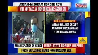 Will not encroach on an inch of Mizoram land, assures Assam CM Himanta Biswa Sarma