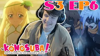 THE KAZUMA AND CHRIS THIEF DUO!!😂 || Konosuba Season 3 Episode 6 Reaction!!