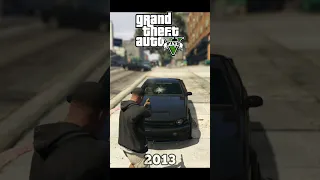 GTA Series(III-V) Evolution of Vehical Glass vs bullets. #shorts #gta5 #gta #gta4 #gaming #gta3