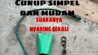 Cara sederhana membuat lonceng sapi || terbuat dari barang bekas ❗❗