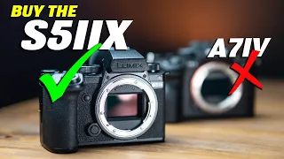 BUY the Lumix S5IIX over the Sony A7IV - 19 REASONS WHY!