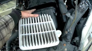 How to Remove Replace Air Filter Mitsubishi Galant 04 09