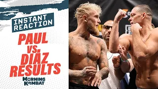 🚨Jake Paul vs. Nate Diaz Instant Reaction | Morning Kombat