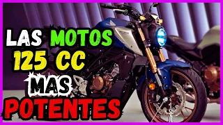 LAS MOTOS 125 MAS RÁPIDAS Y POTENTES