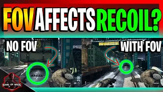 Does FOV Affect Recoil in WARZONE? 60 vs 90 vs 120 FOV Modern Warfare | Field Of View in Controller