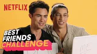 Never Have I Ever's Darren Barnet and Benjamin Norris Take The BFF Challenge | Netflix
