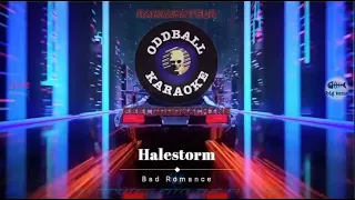 Halestorm - Bad Romance (karaoke instrumental lyrics) - RAFM Oddball Karaoke