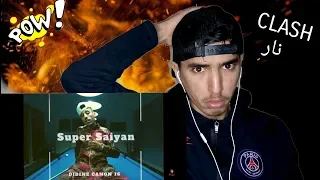 Didine Canon 16 Super Saiyan Freestyle RAP(music vidéo)"REACTION"