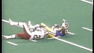 1995   Redskins  at  Rams   Week 16