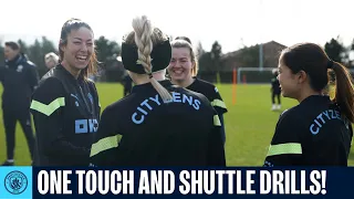 CHLOE KELLY RACES YUI HASEGAWA! | Man City Training