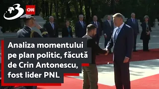 Analiza momentului pe plan politic, făcută de Crin Antonescu, fost lider PNL