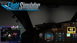 Microsoft Flight Simulator 2020 - MAX REALISM | HARD LANDING  Brussels (CRL) | PMDG 737 FS2CREW |