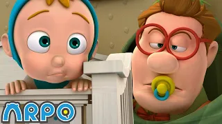 Baby Bob | Baby Daniel and ARPO The Robot | Funny Cartoons for Kids