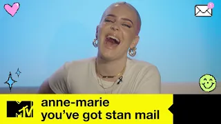 Anne-Marie Gets Emotional With Your Messages | You've Got Stan Mail | MTV Music