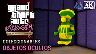 GTA Vice City Definitive Edition | Objetos Ocultos (Todas las ubicaciones - 4K 60fps)