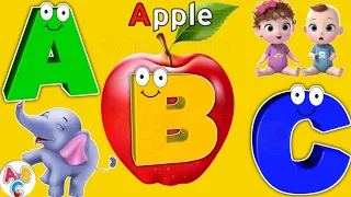 ABC Phonics songs | Letters song for kindergarten | Phonics sounds of alphabet | Colour song | shape