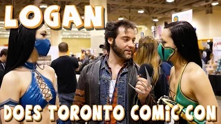 Logan a.k.a Wolverine does Toronto Comic Con with Sexy Cosplayers & Friends