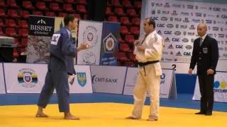 Judo Veterans EM 2012 Opole M4-73kg Finale Gamzatov(RUS) - Glyvuk(RUS)