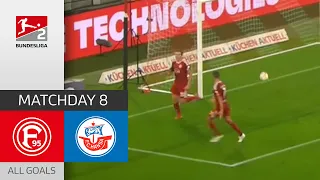 Düsseldorf Save Three Important Points | Düsseldorf - Rostock 3-1| All Goals | Bundesliga 2 - 22/23