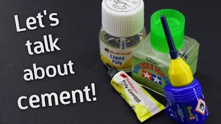 From Humbrol to Tamiya - Let's talk about plastic model cements! (and my experiences with them)