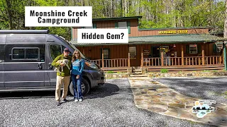 Camping at MOONSHINE CREEK CAMPGROUND near the Smokies!