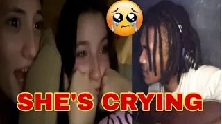 Goosebumps!! 😲 SHE'S CRYING WHILE I'M SINGING singing to strangers on OMEGLE