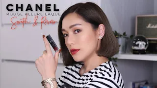 สวอช CHANEL Rouge Allure Laque ใหม่ทั้ง 18 สี มีสีไหนที่ไม่ควรพลาดบ้าง ต้องดู | DAILYCHERIE