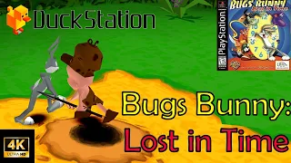 Bugs Bunny: Lost in Time - PS1 4K Ultra HD Gameplay (DuckStation) - Widescreen Hack