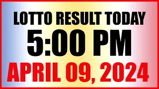 Lotto Result Today 5pm April 9, 2024 Swertres Ez2 Pcso