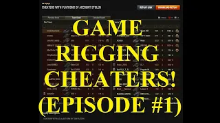 Game Rigging Cheaters #1