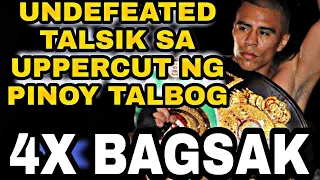 WALANG TALONG KALABAN 4X BAGSAK TALBOG SA UPPERCUT | HINDI UMUBRA ANG UNDEFEATED RECORD SA PINOY