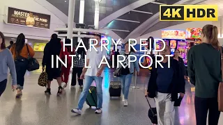 Harry Reid International Airport | Arrival | Las Vegas, Nevada, USA | 4K HDR
