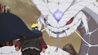 Naruto se Asusta al Descubrir que Boruto Puede Invocar al Dios Serpiente Más Poderoso | Boruto