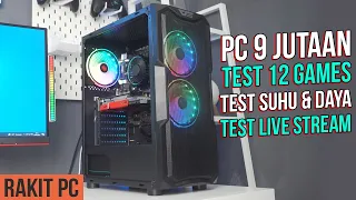 #47 Rakit PC 9 Jutaan Buat Live Streaming + Proses Rakit Ft. Fan Gamen GCF300C