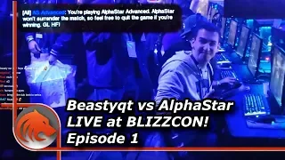Beastyqt vs AlphaStar at Blizzcon!