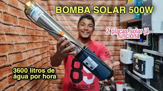 Bomba solar vejam como funciona, Fácil  instalação e onde adquirir.