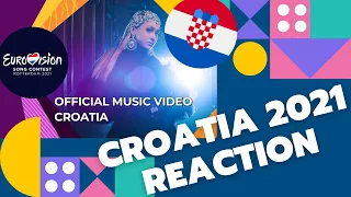 CROATIA Eurovision 2021 Reaction | Albina - Tick-Tock