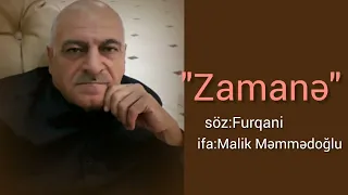 "Zamanə"/şeir/