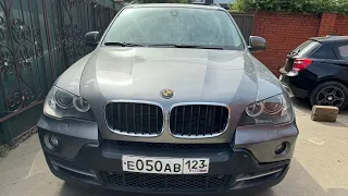 Восстановление и полировка фар BMW x5 e70