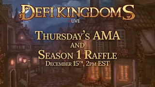 DeFi Kingdoms Community AMA + DFK Duel Season 1 Raffle 12/15/2022