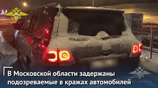 В Московской области оперативники задержали подозреваемых в кражах иномарок