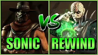 SonicFox Vs Rewind【Mortal Kombat X】