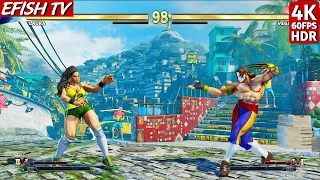 Laura vs Vega (Hardest AI) - Street Fighter V | 4K 60FPS HDR