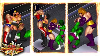 ❌ Wonder Woman vs Superwoman vs She-Hulk vs Titania ❌Marvel vs DC ❌ Fire Pro Wrestling