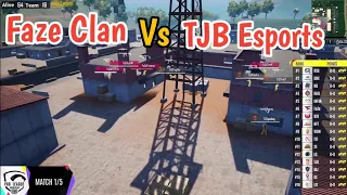 Faze Clan Vs TJB Esports Bootcamp HotDrop Fight | Faze Lycan 1v3 on TJB
