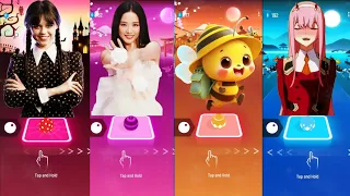 WEDNESDAY DANCE WITH MY HANDS  vs BLACKPINK JISOO FLOWER  vs SWEET LITTLE BUMBLEBEE vs TOCA TOCA X2